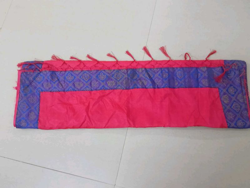 Pink &amp; Blue saree