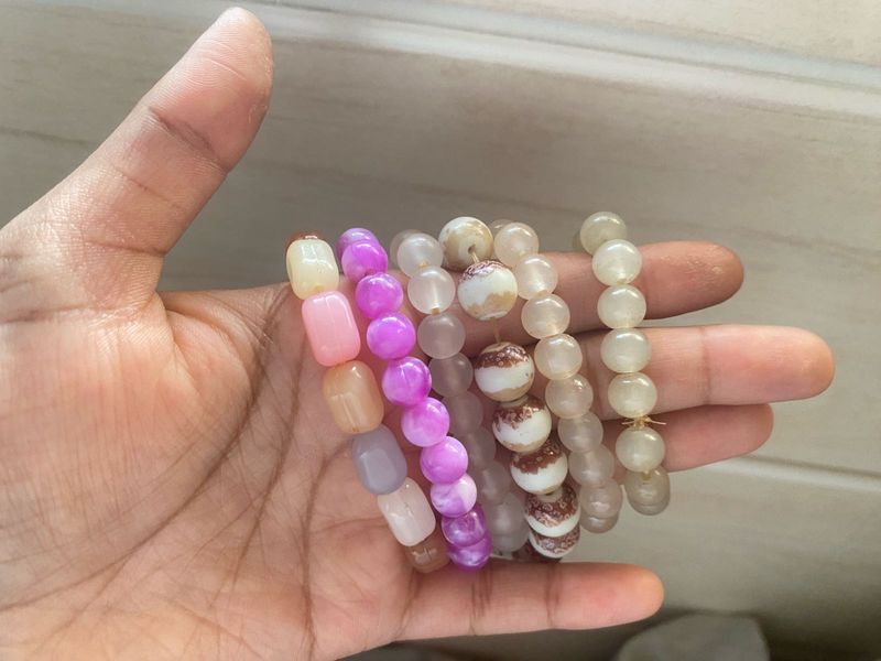 Boho Beaded Bracelet Set