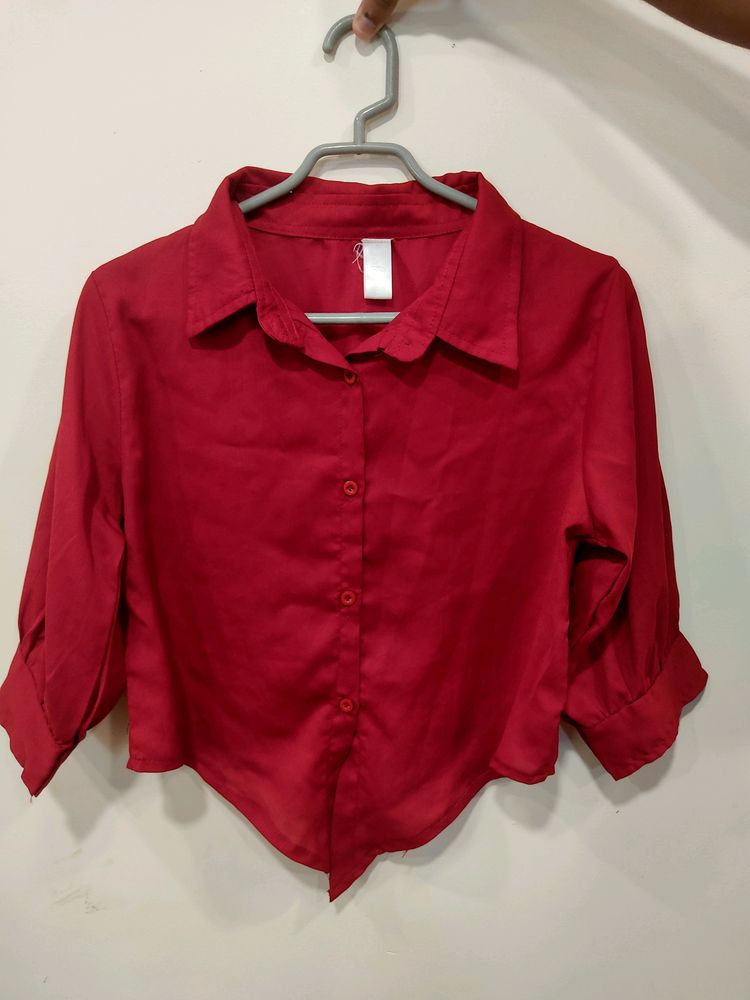 Maroon Top