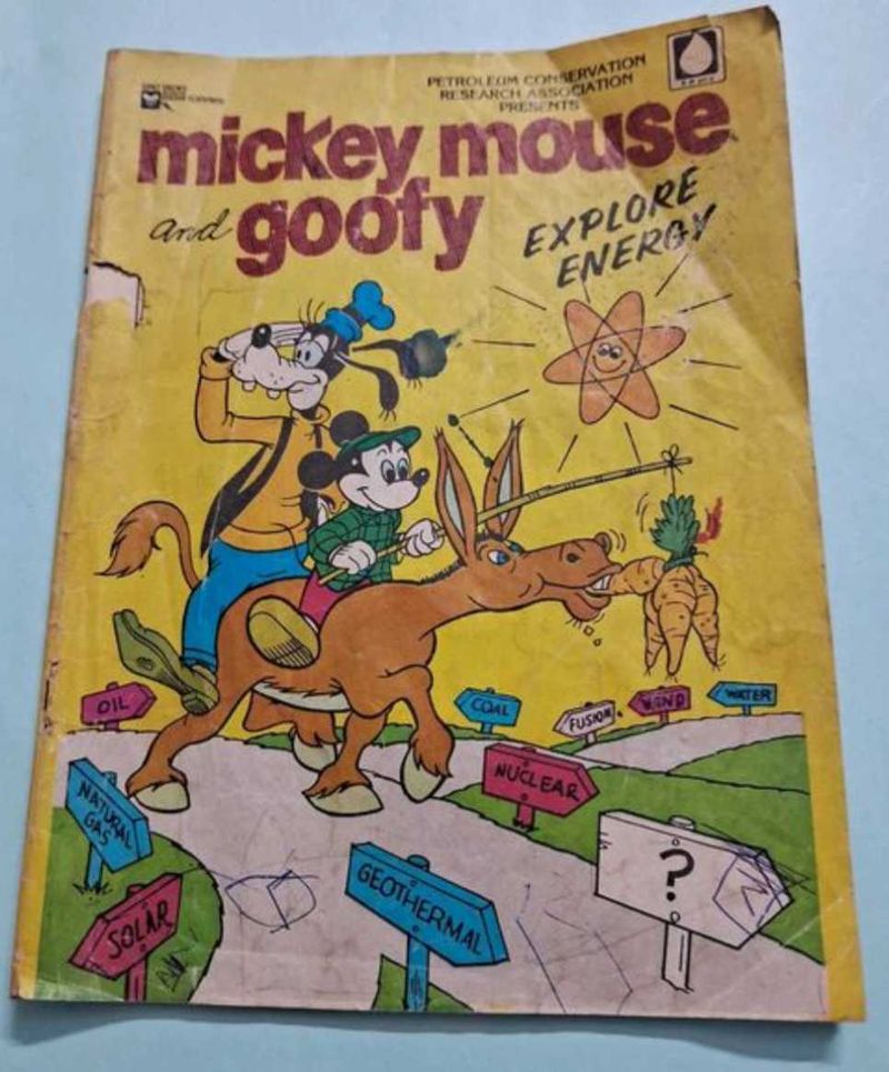 Vintage Mickey Mouse Comic Book