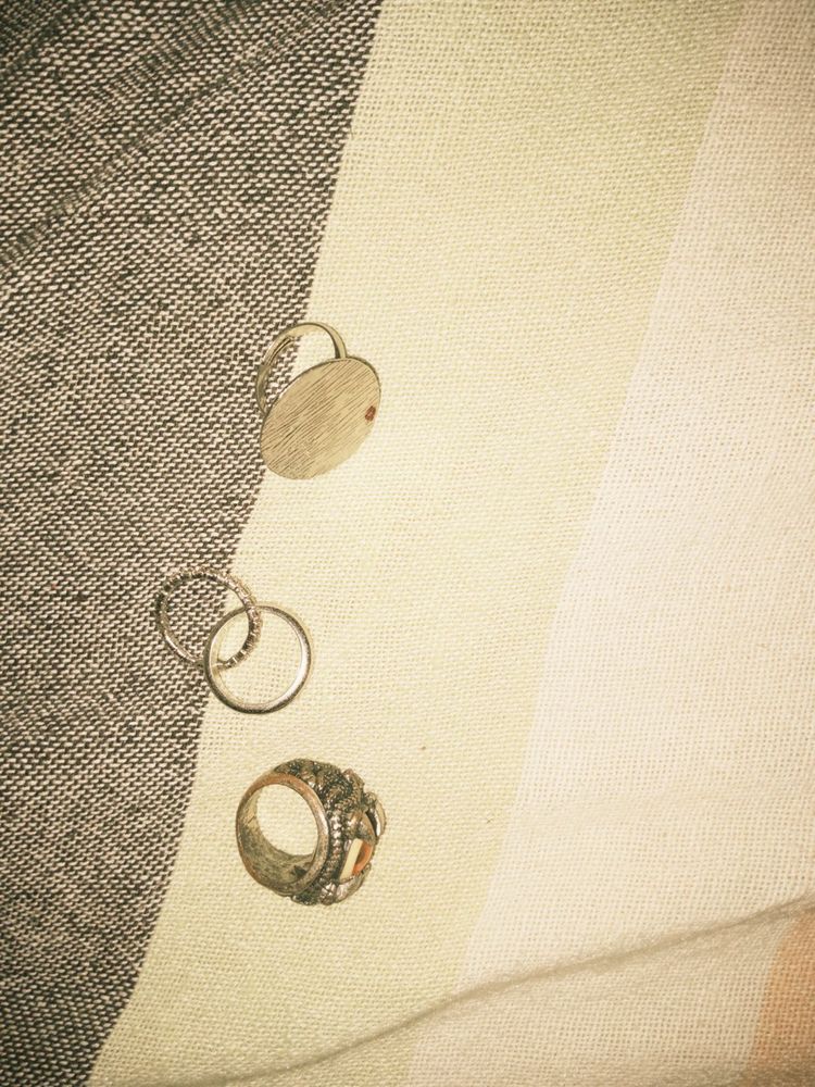 Chunky Statement Ring Set