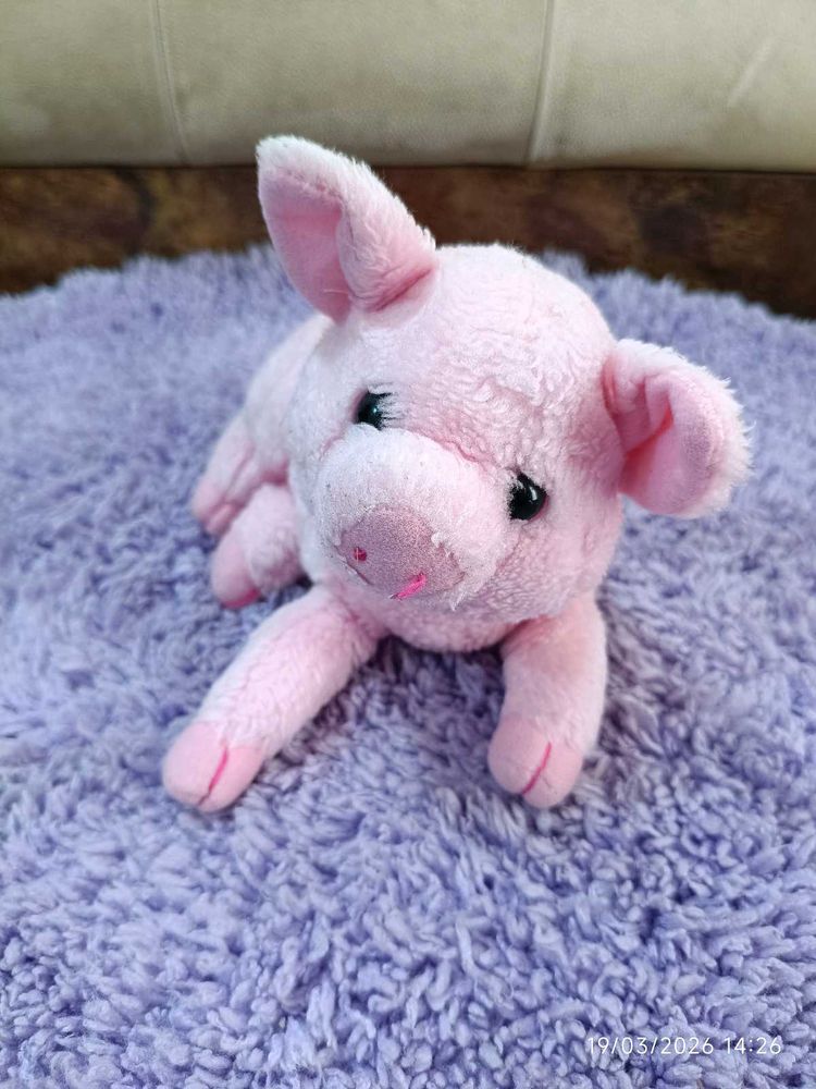 Cute Pink Pig Plush Toy