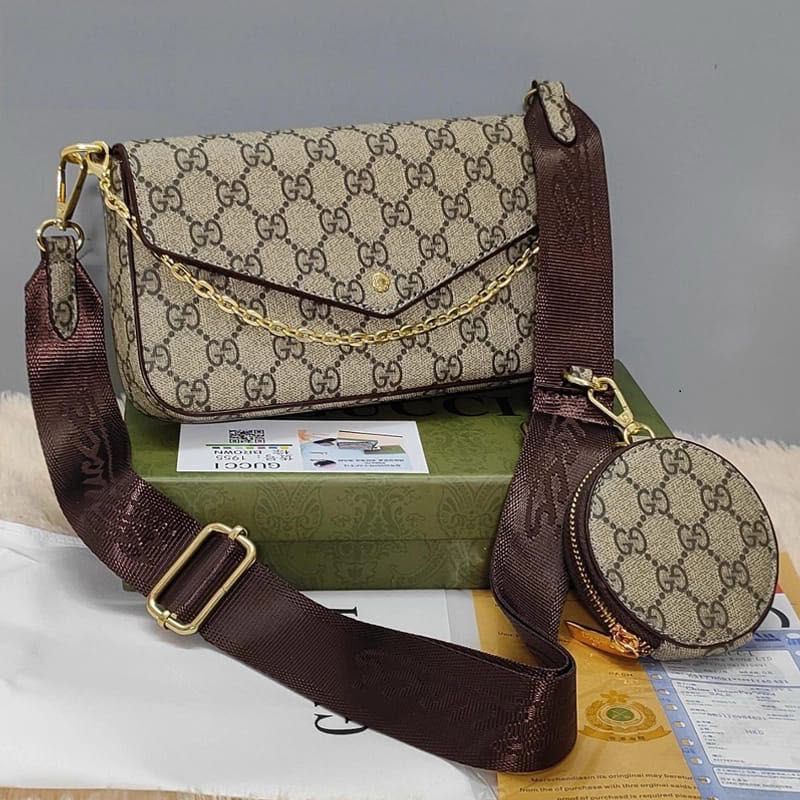 Gucci  Crossbody Bag with Pouch
