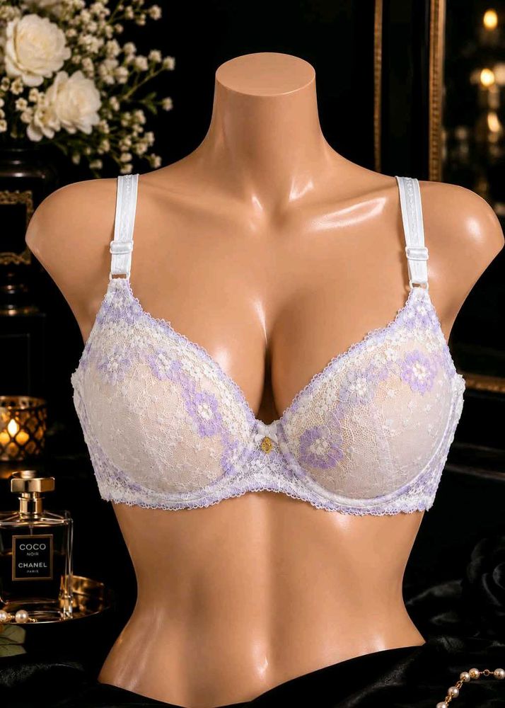 🇳🇿💫🎀 Beautiful embroidery Elegant Lace Bra