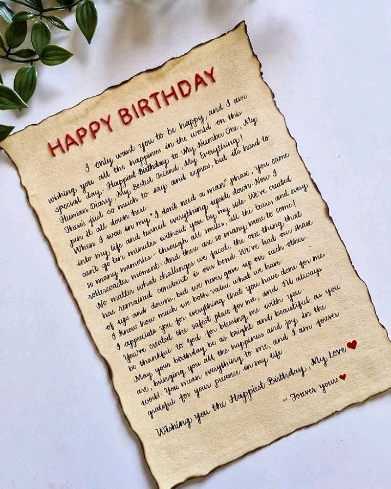 personalised letters
