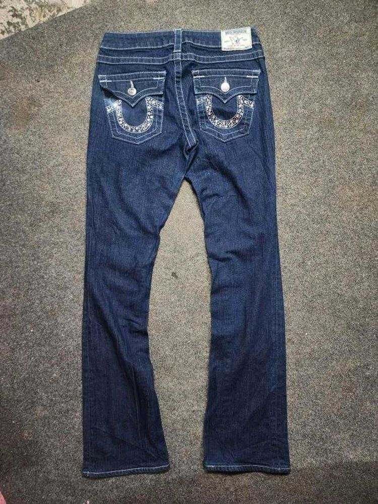True Religion Flared emblishment Jeans
