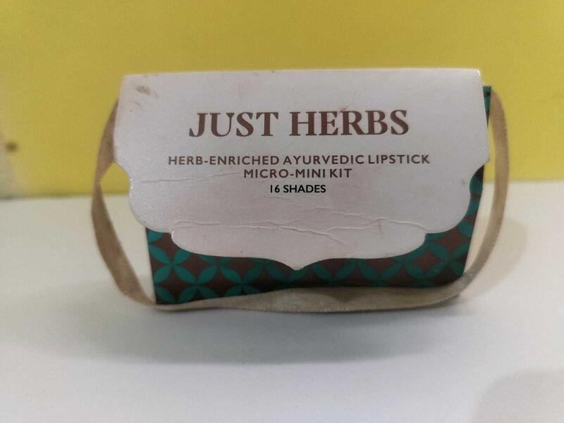 Just Herbs Lipstick Kit - 16 Shades