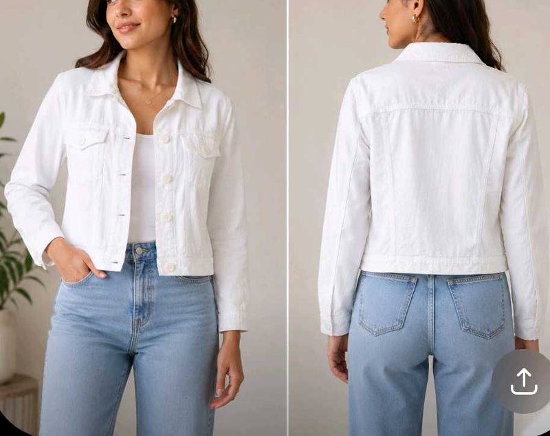 Classic White Denim like shirt