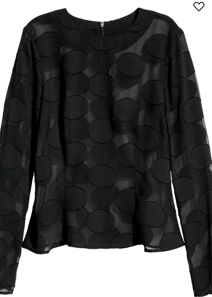 H&amp;M Textured Blouse