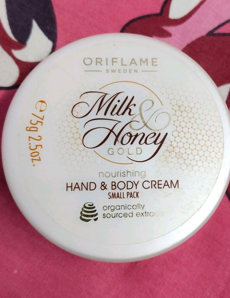 Milk &amp; Honey Gold Hand And Body Cream