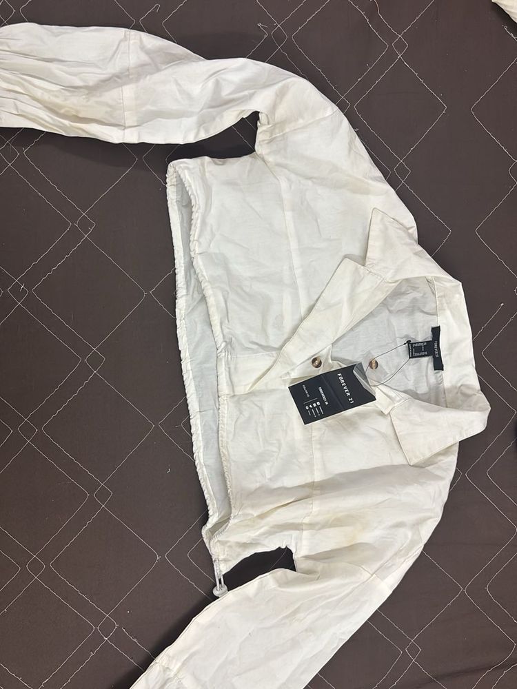 Forever 21 White Jacket