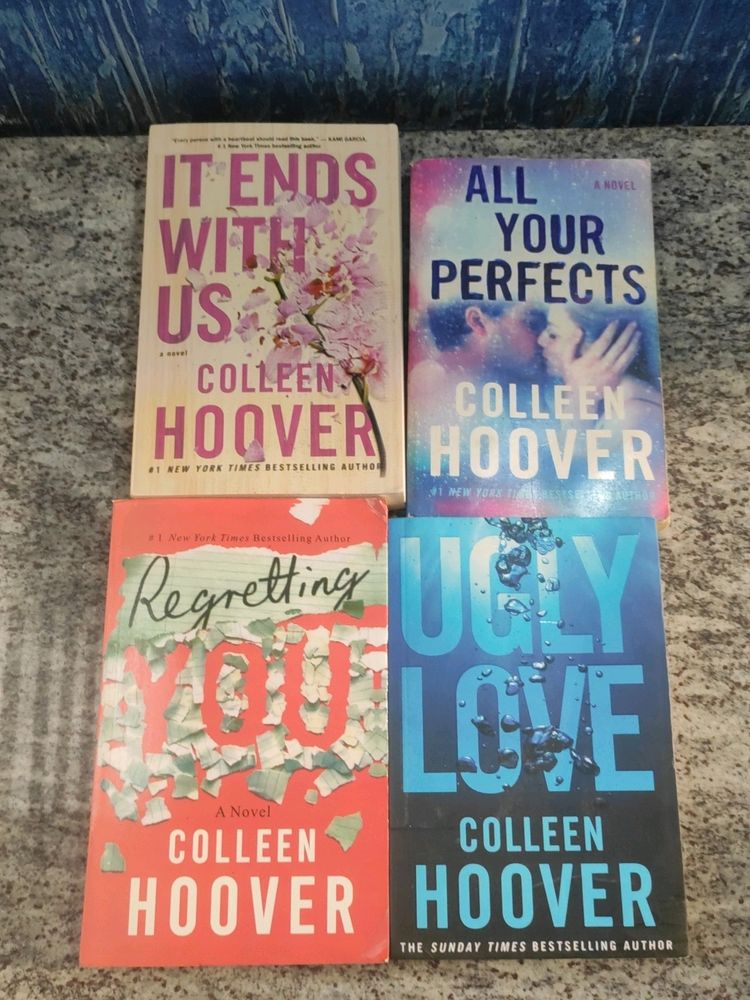Colleen Hoover Books Set Of 4