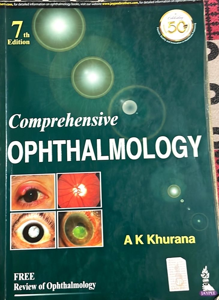 Khurana Ophthalmology