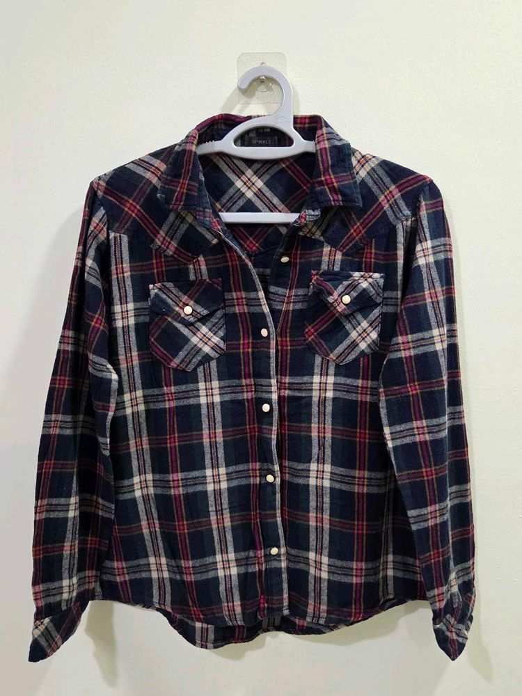 Plaid Flannel Shirt