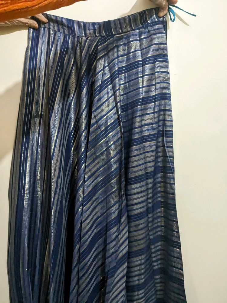 Dark Blue Lehanga Choli