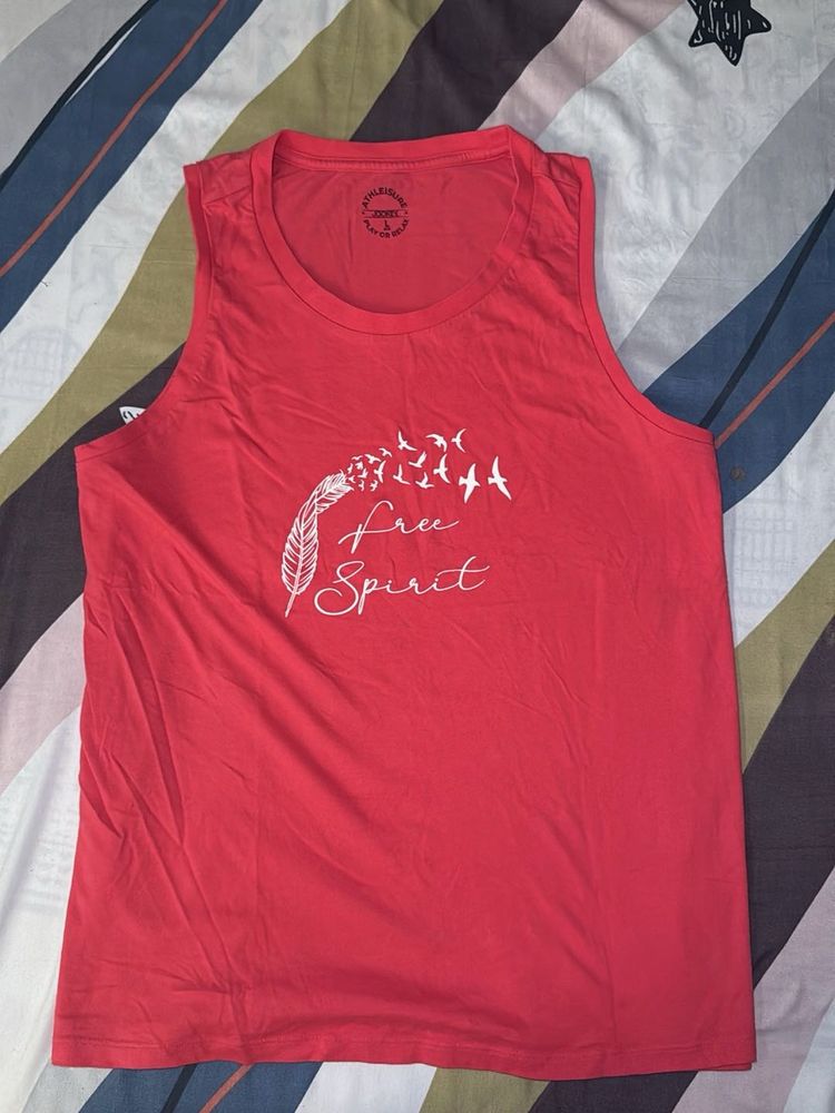 Coral Free Spirit Tank Top