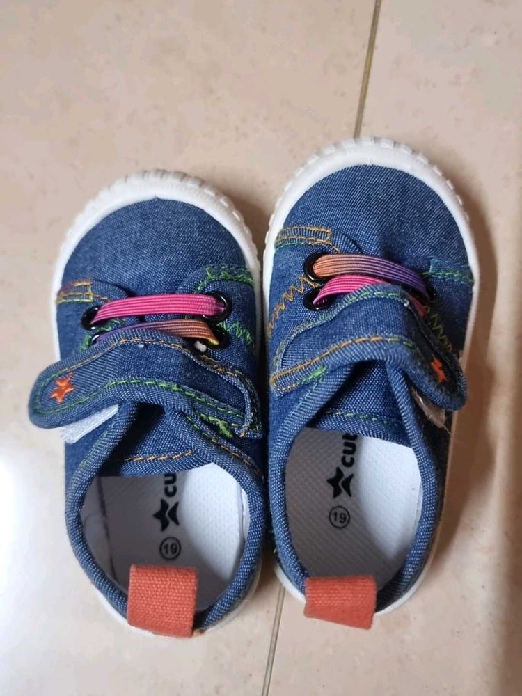 Cute Denim Toddler Shoes