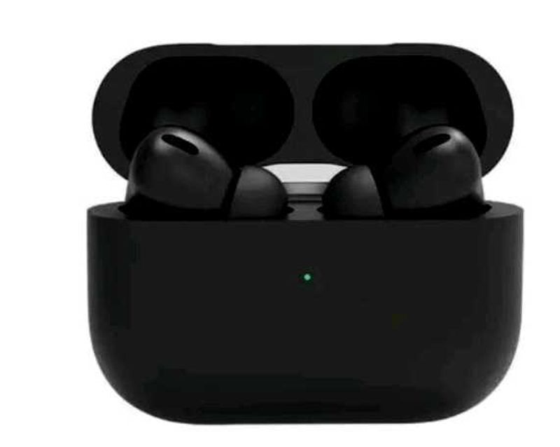 Black Wireless Earbuds with Charging Case