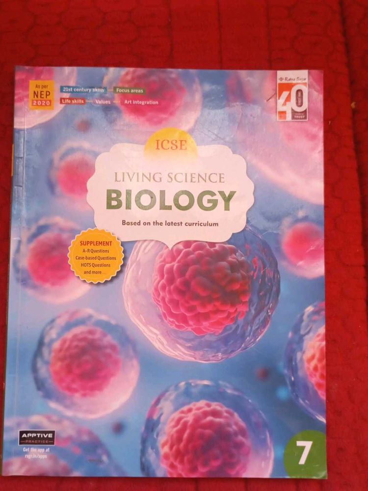 Living Science Biology Book Grade 7 ICSE