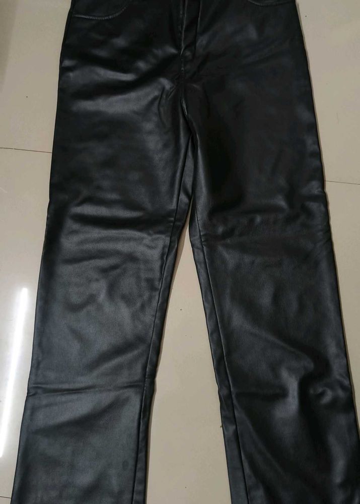 leather pants Baggy