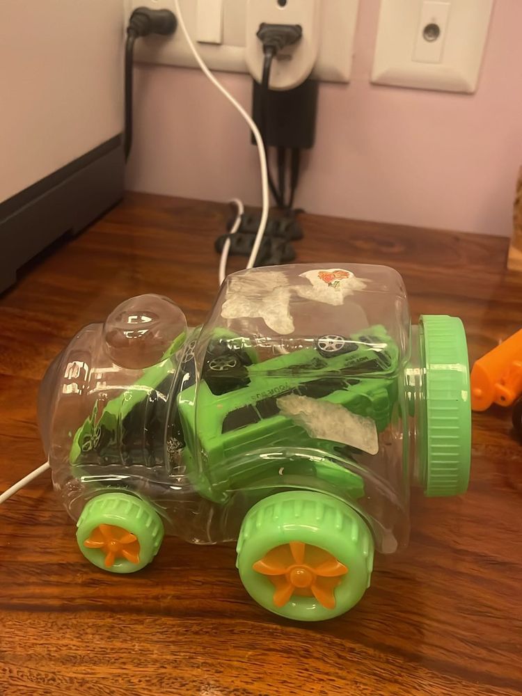 Toy Vehicles Set Of Two And One Puzzle
