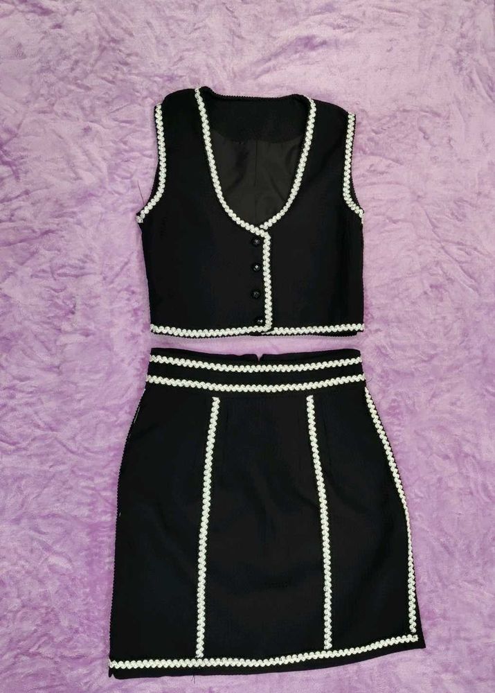 New Cord Set Style Jacket + Skirt