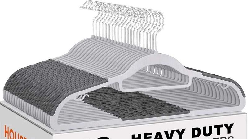 Heavy Duty Non-Slip Hangers - Set of 6