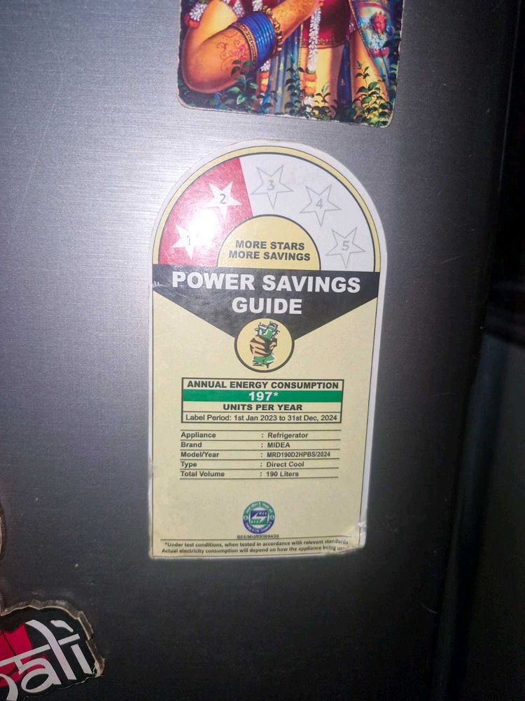 Midea Refrigerator Power Savings Guide