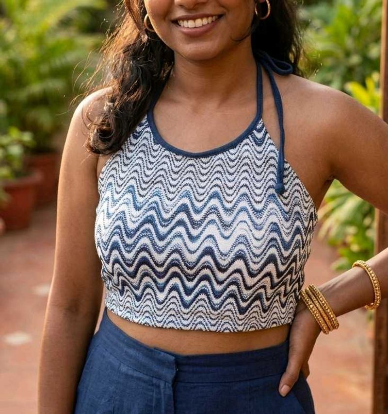 Halter Neck Crop Top