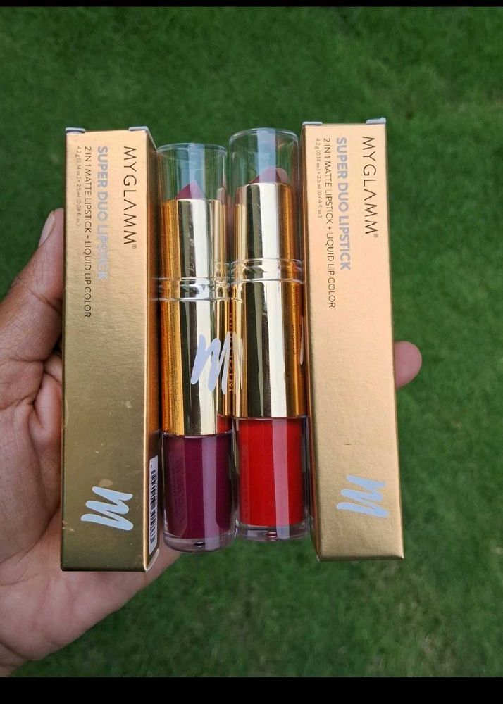 MyGlamm Super Duo Lipstick