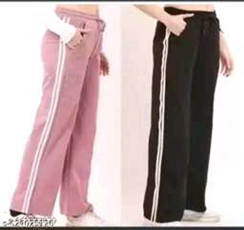 Comfortable Striped Track Pants