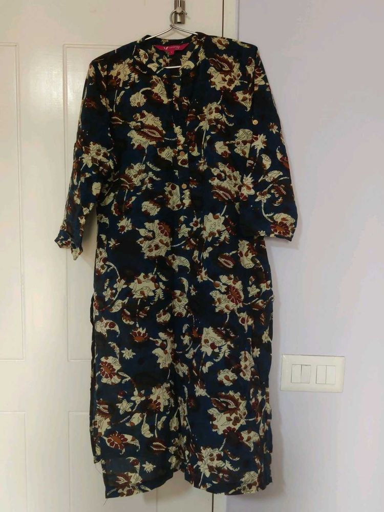 Floral Print Kurta