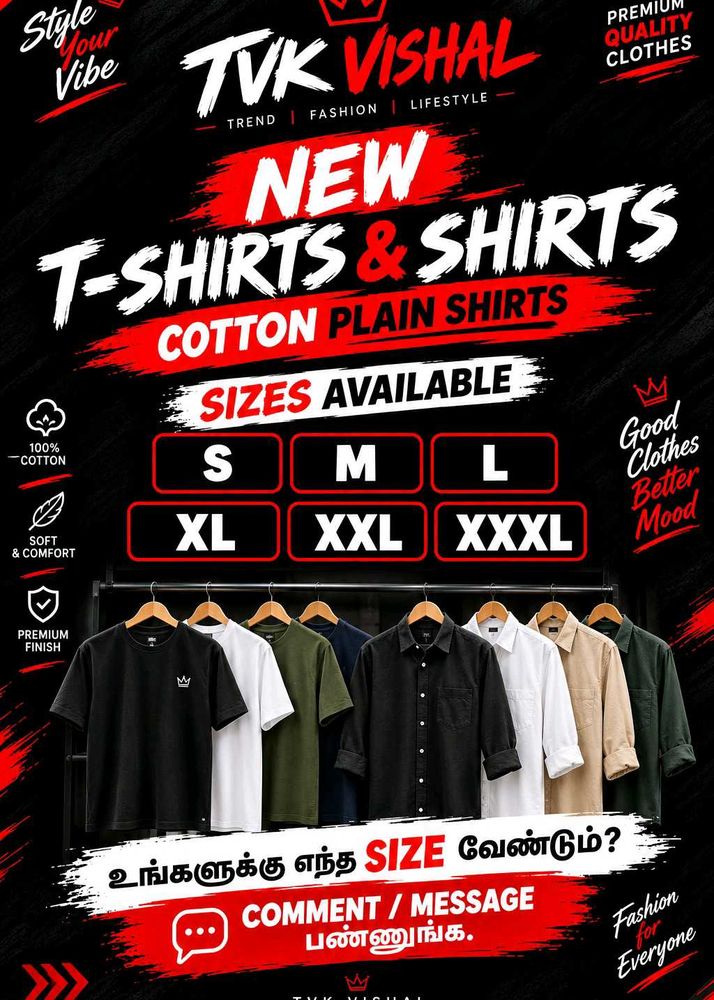 New Cotton Plain Shirts for Men