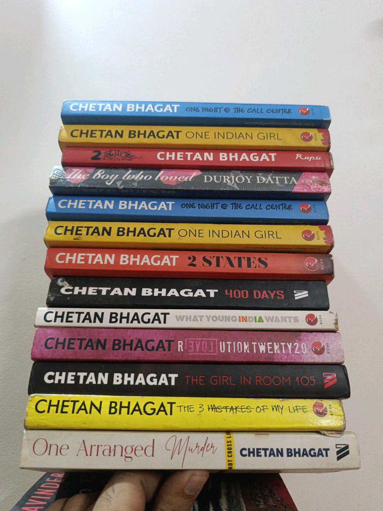 Collection of Chetan Bhagat Novels