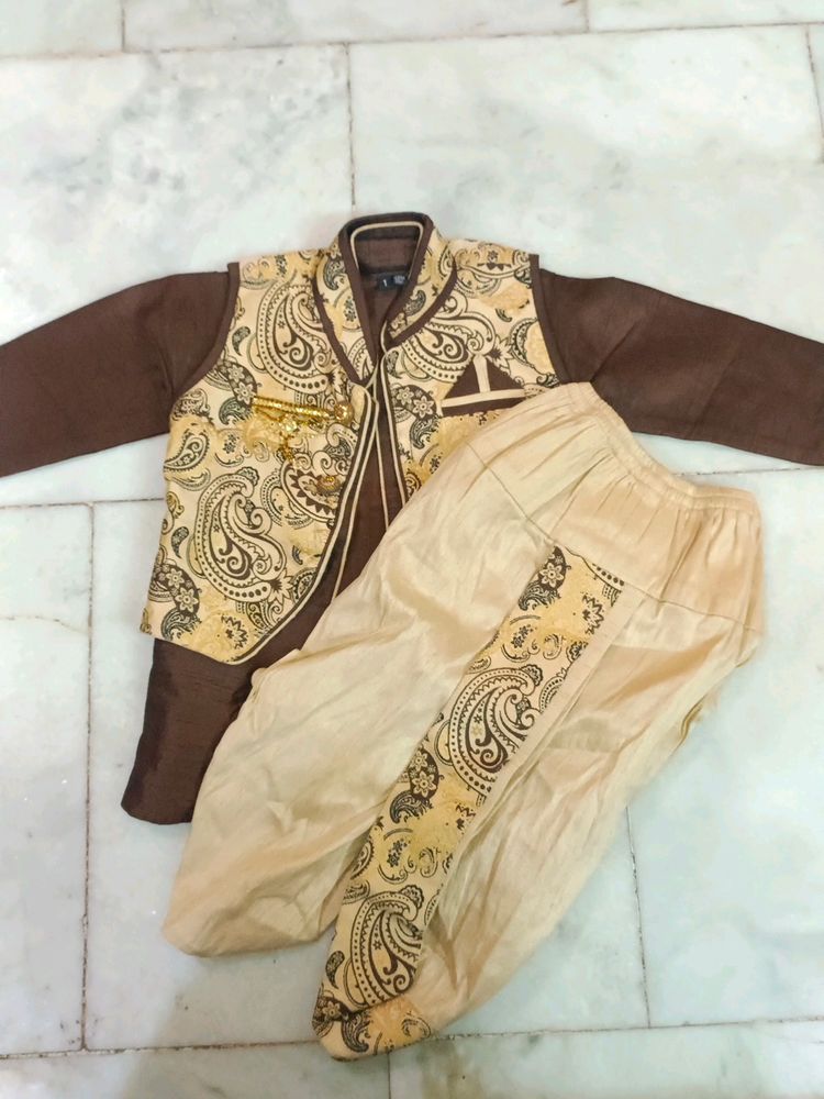 Kids Dhoti Kurta And Ethnic Set Combo