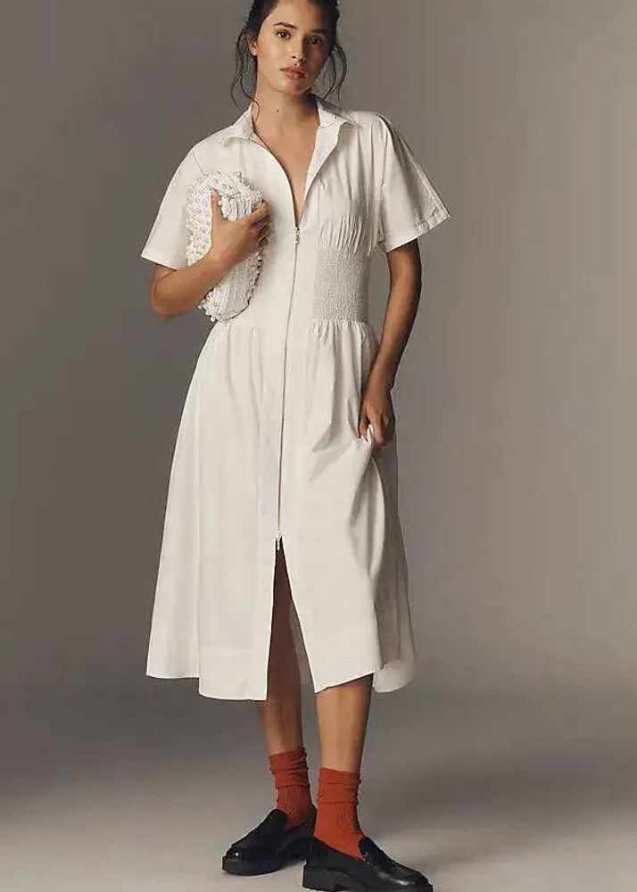 Anthropologie MAEVE The Tommie Shirt Dress