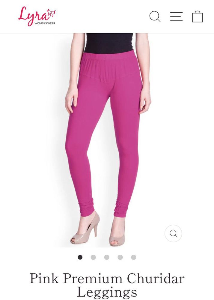 Candy Pink Leggings Lux Lyra