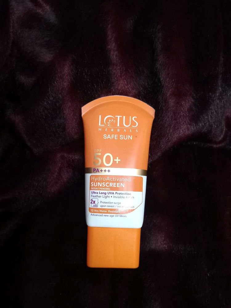 Lotus Herbals Safe Sun SPF 50+ Sunscreen