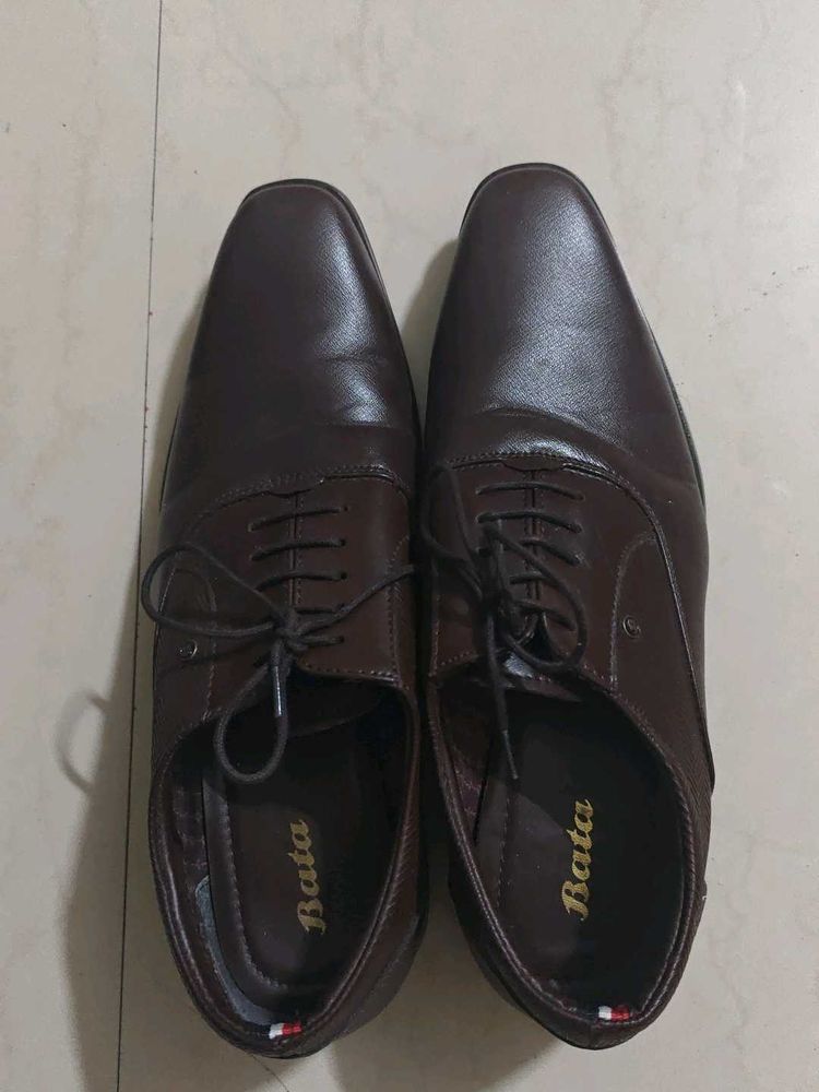 Men's Brown Leather Formal Shoes