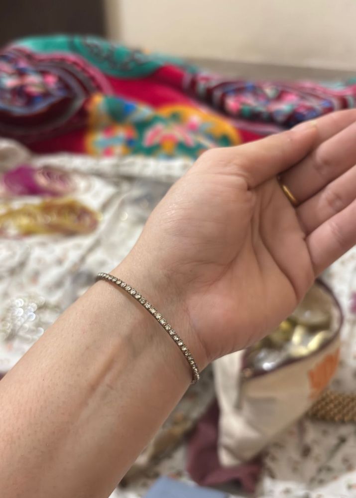 sparkling rhinestone braclet