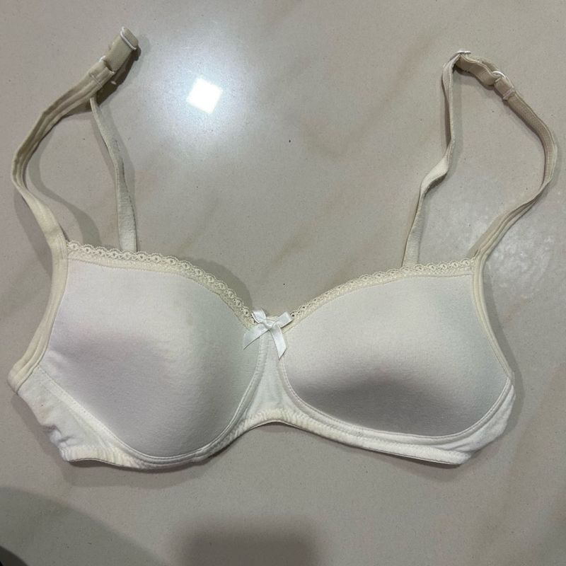 🤍 Jockey White Padded Bra | Everyday Comfort