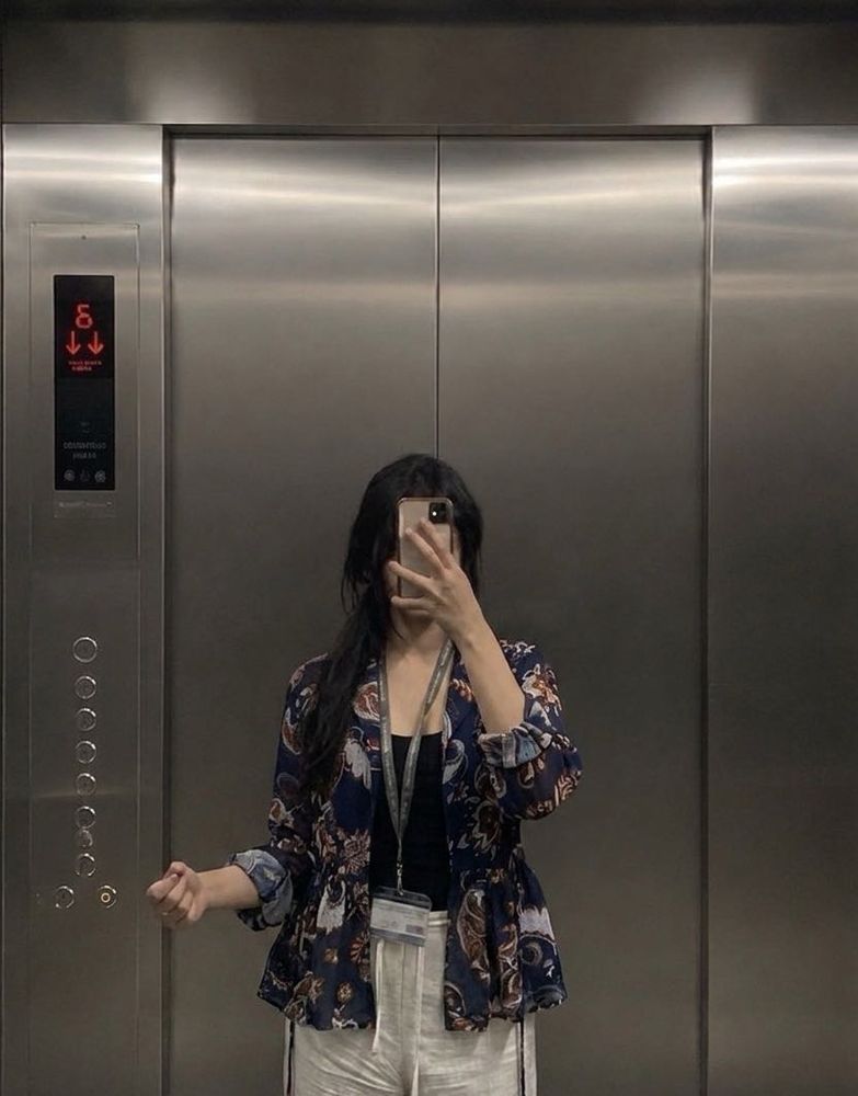 Stylish Printed Peplum Jacket
