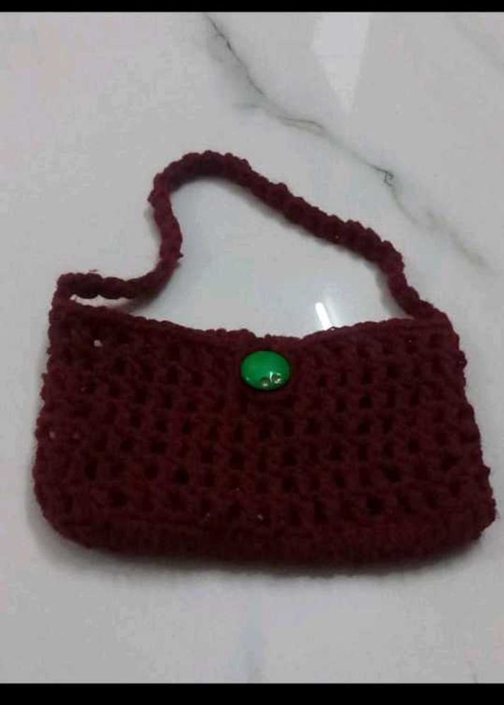Handmade Crocheted phone bag99