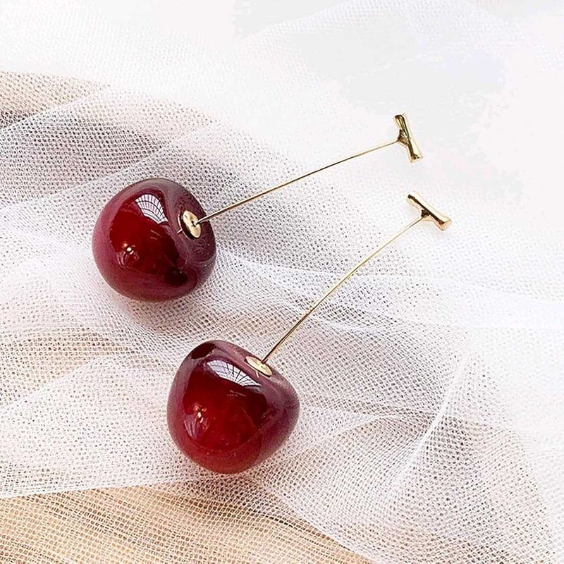 Cherry Drop Earrings🍒.