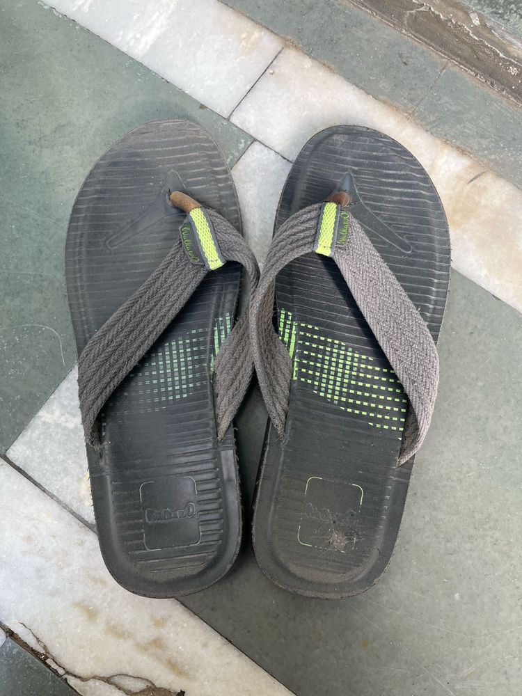 Comfortable Grey Flip Flops