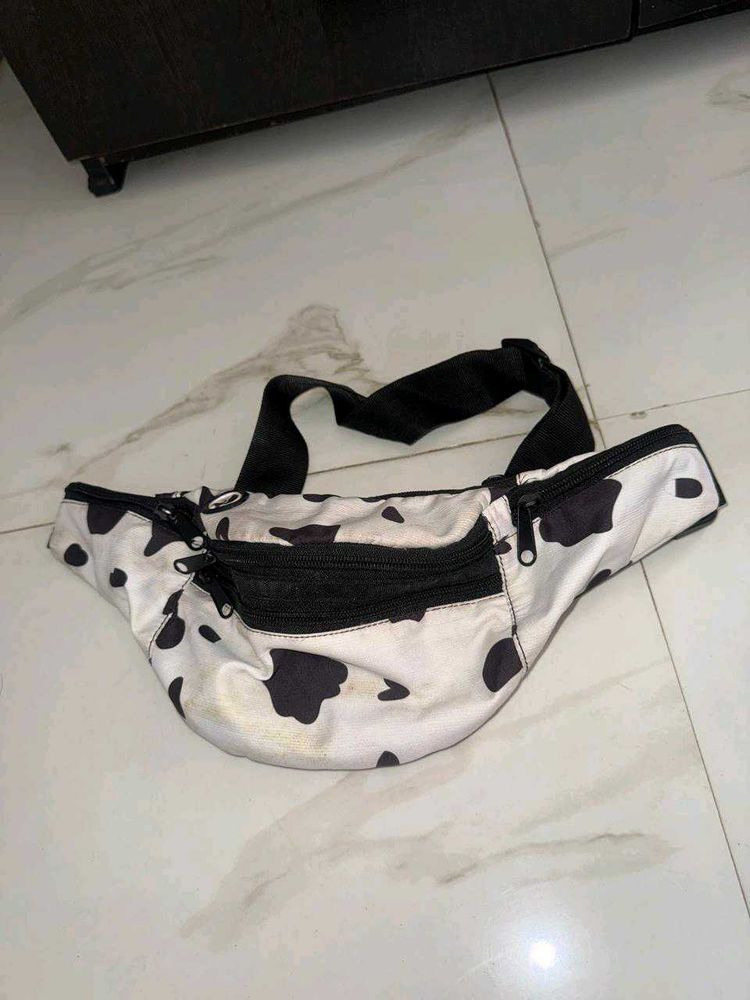 Cow Print Fanny Pack