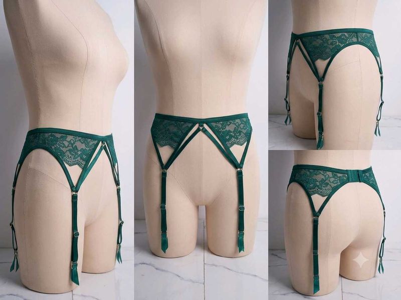 Lace Garter Belt(1400)