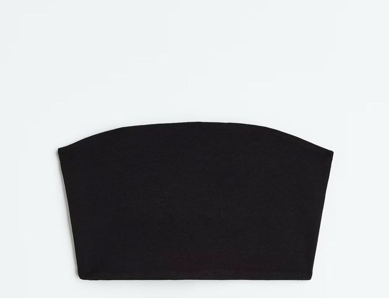 H&amp;M Black bandeau bra
