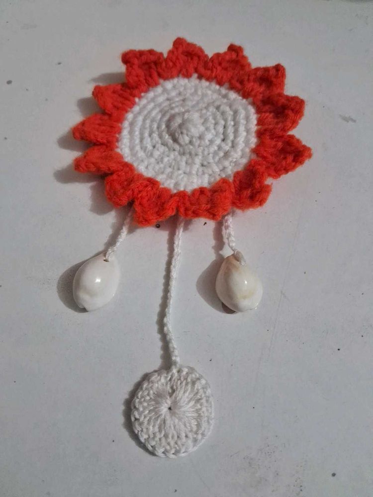 Boho  Crochet Hair Clips