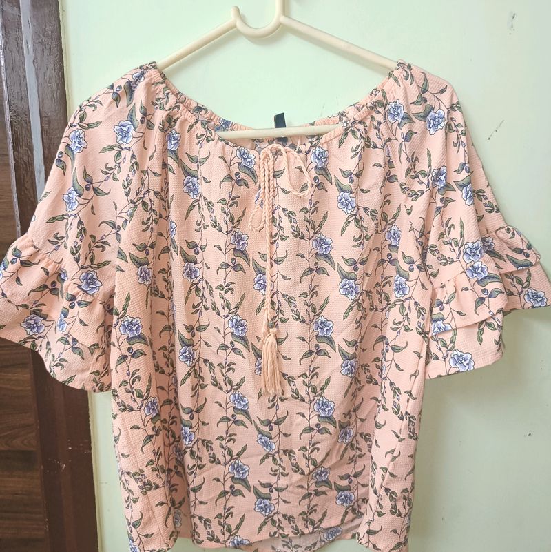 Bare Denim Beige Top